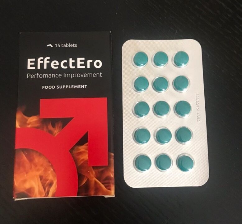Фотографија на таблети за подобрување на либидото EffectEro, искуство во употреба